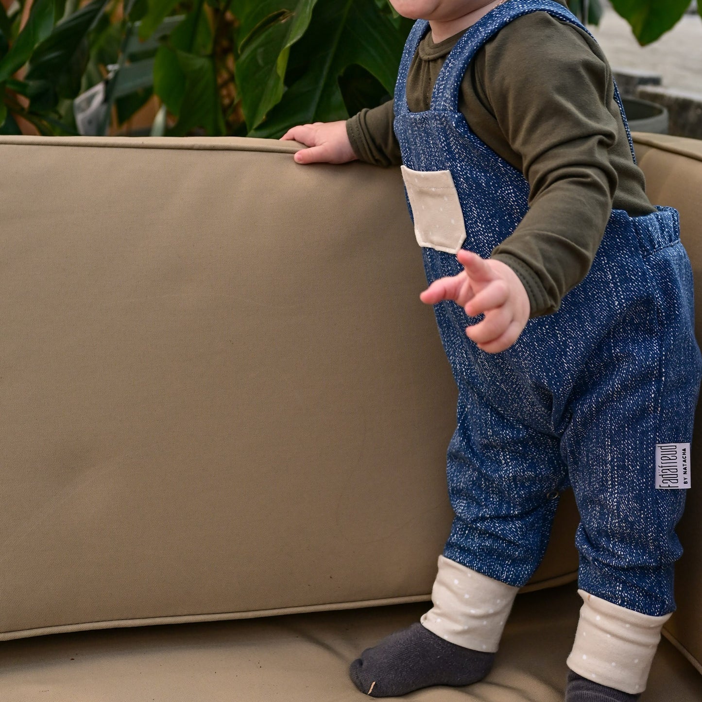Latzhose Jeansjersey