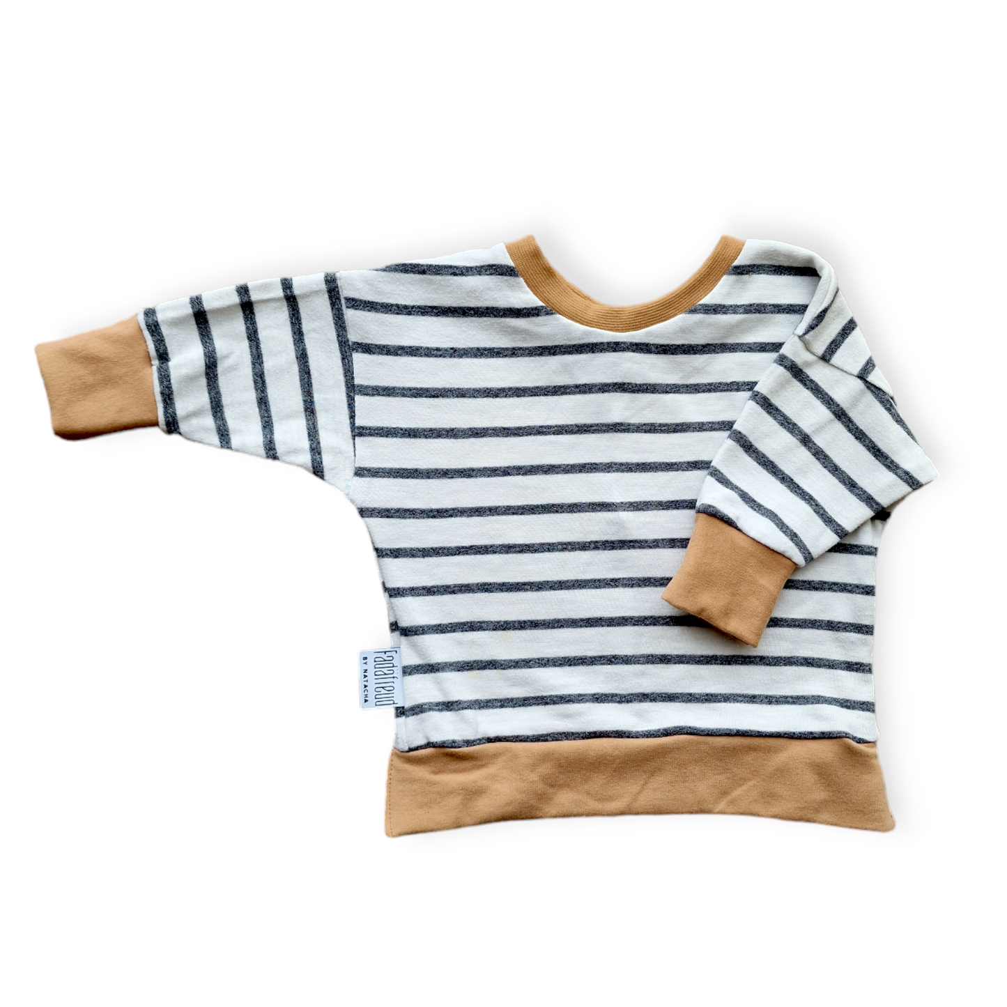 Oversizepulli gestreift