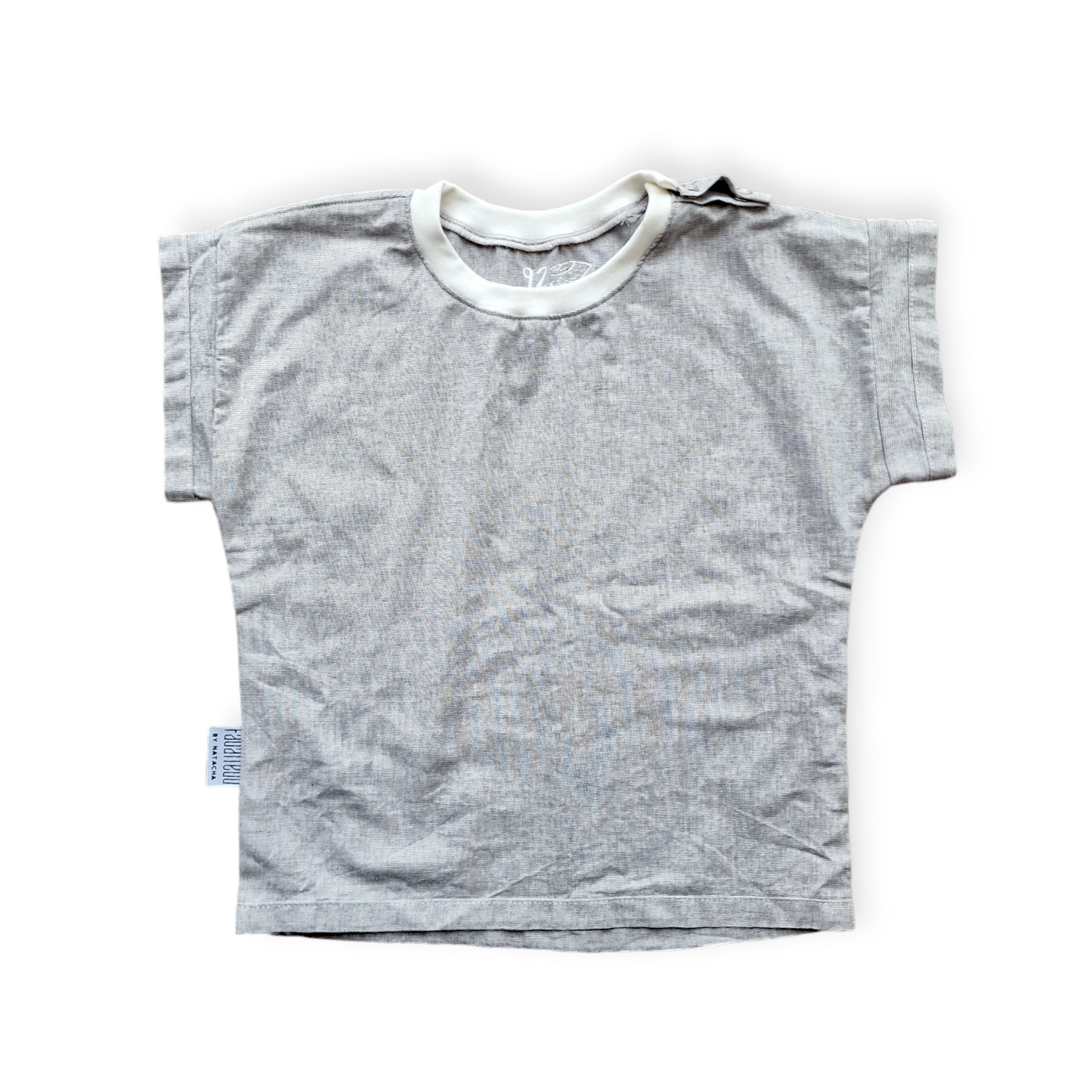 Oversize Shirt grau