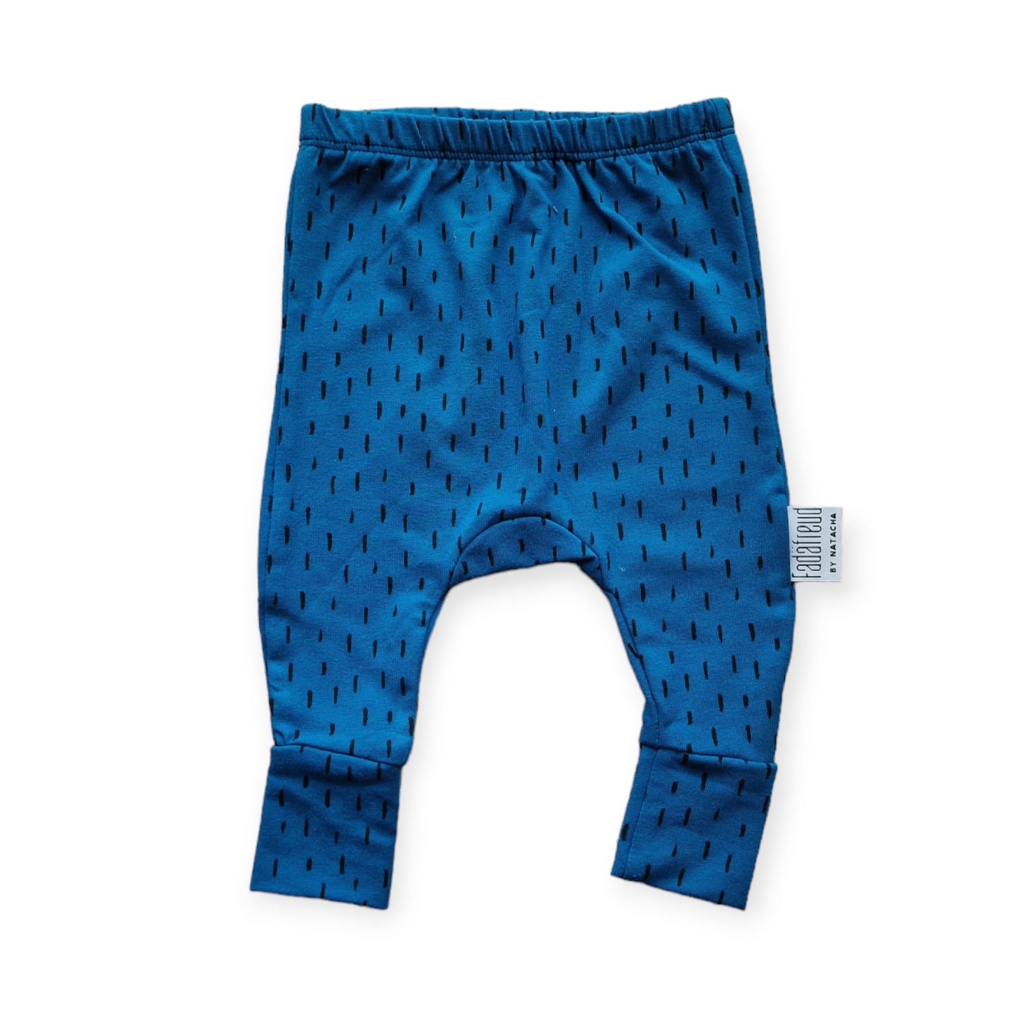 Stoffwindel-Hose blau jersey