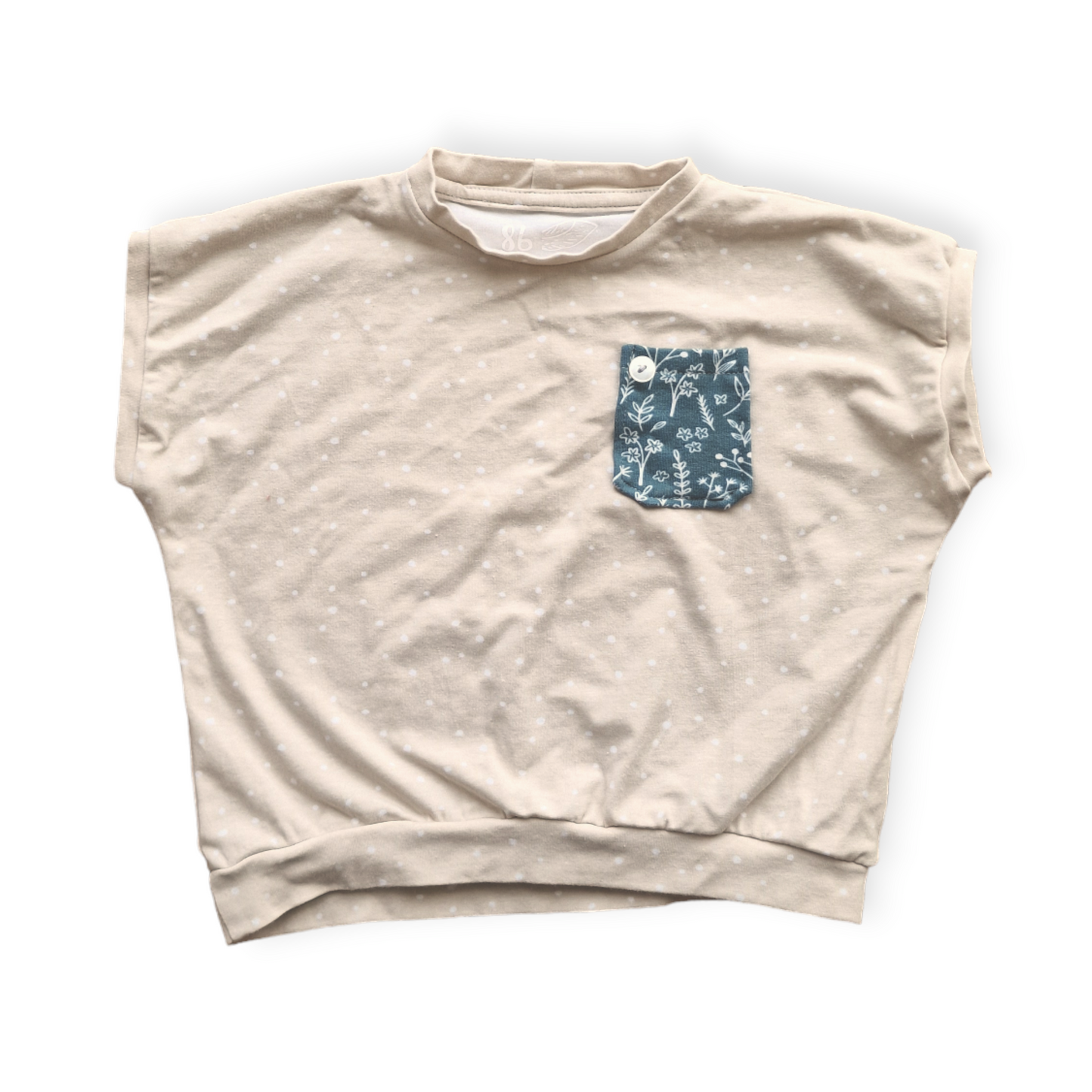 Oversize Shirt gepunktet