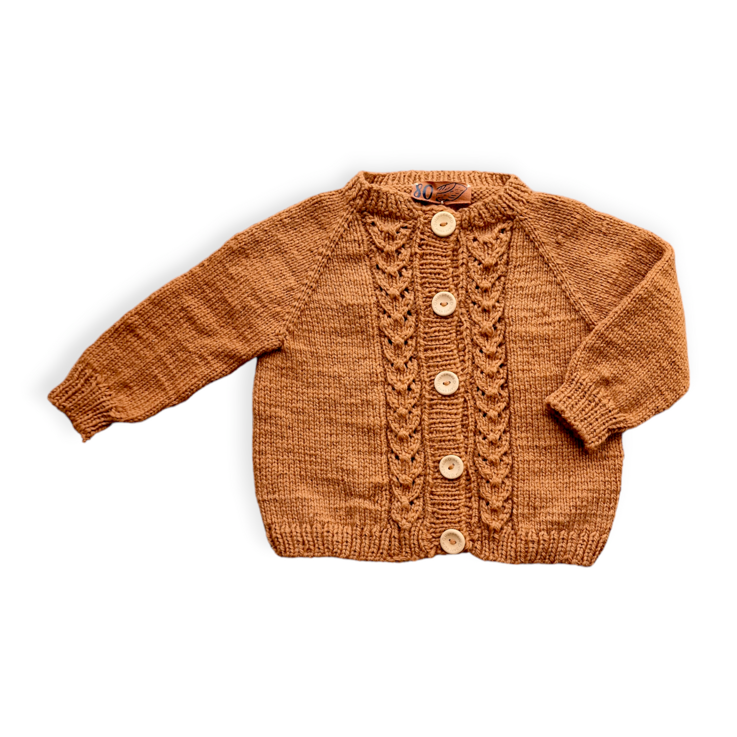 Strickjacke braun
